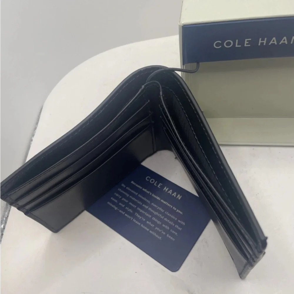 Cole Haan Midnight Leather Wallet